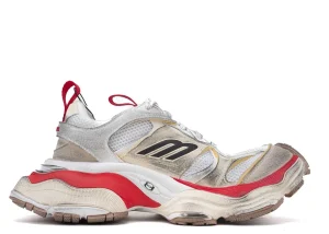 Balenciaga Cargo Sneaker in White/Red