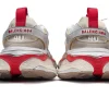 Balenciaga Cargo Sneaker in White/Red