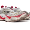 Balenciaga Cargo Sneaker in White/Red