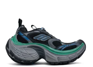 BALENCIAGA 10XL Sneakers in black/grey/blue