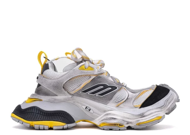 Balenciaga Cargo Sneaker Grey Black Yellow