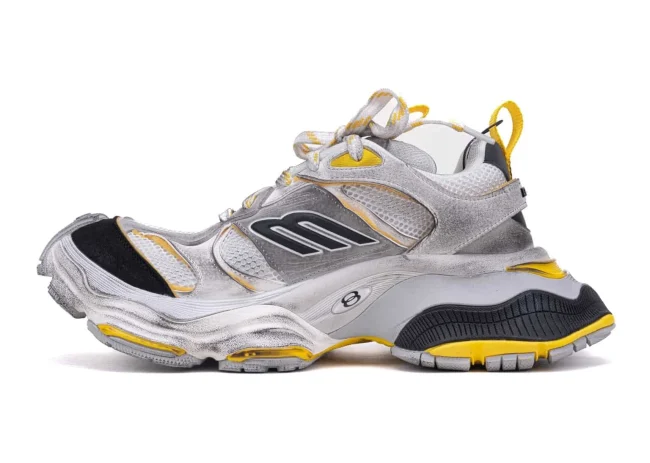 Balenciaga Cargo Sneaker Grey Black Yellow