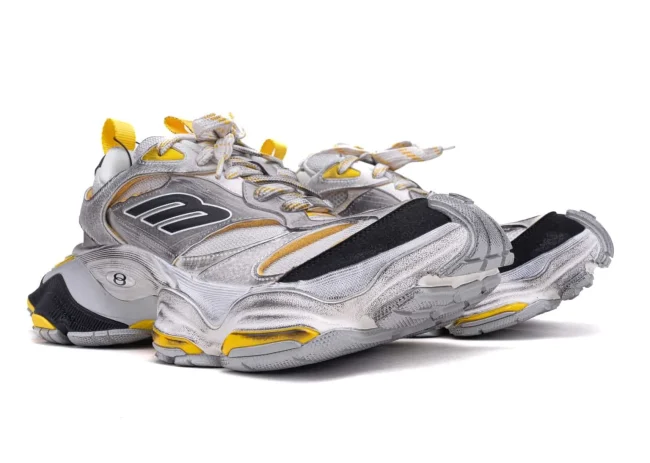 Balenciaga Cargo Sneaker Grey Black Yellow