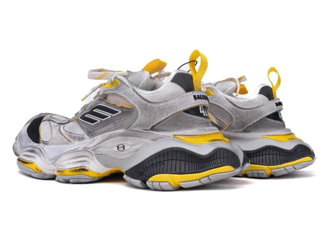 Balenciaga Cargo Sneaker Grey Black Yellow