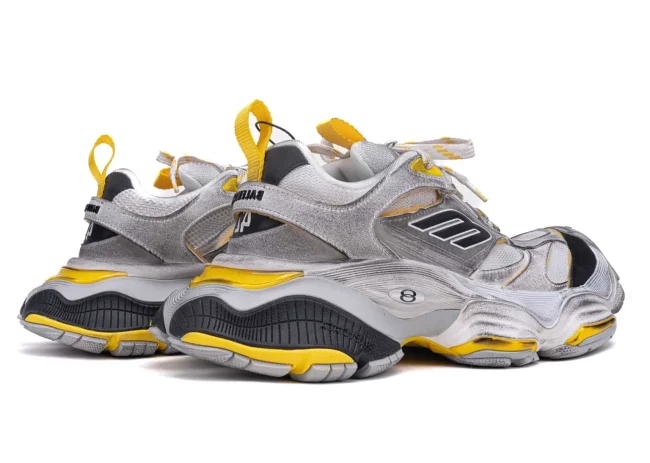 Balenciaga Cargo Sneaker Grey Black Yellow