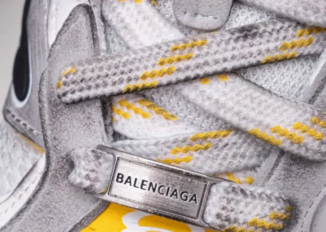 Balenciaga Cargo Sneaker Grey Black Yellow