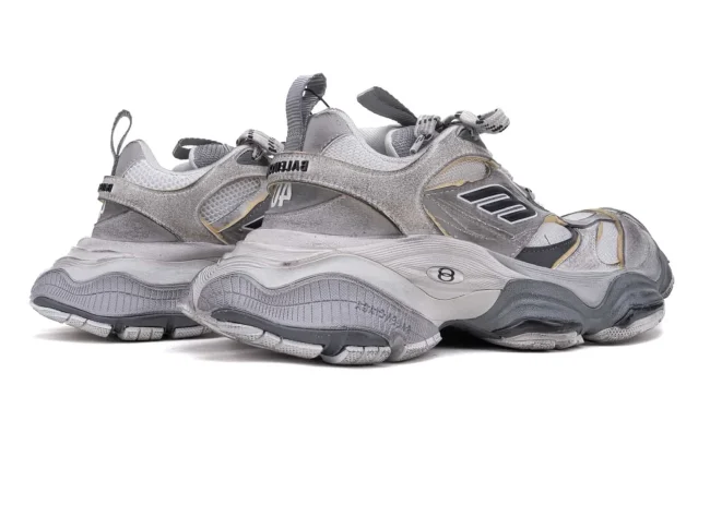 Balenciaga Cargo Sneaker in Grey/Blue