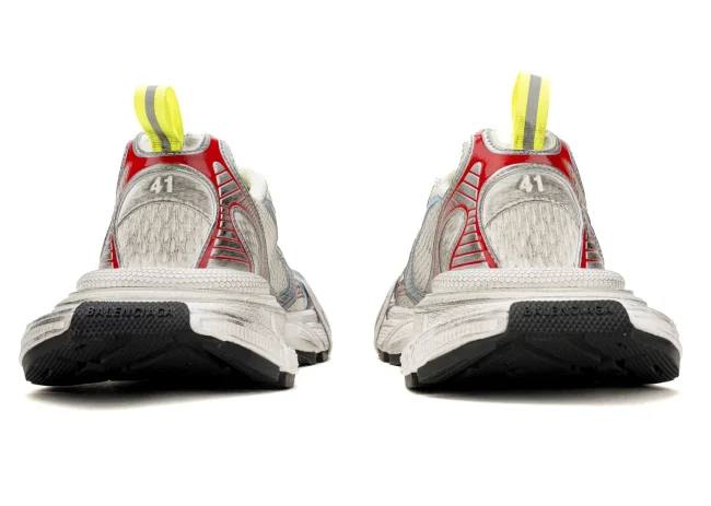 Balenciaga 3XL Sneaker in red-blue-white colorway