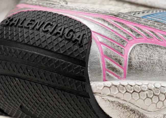 Balenciaga 3XL Sneaker in red-blue-white colorway