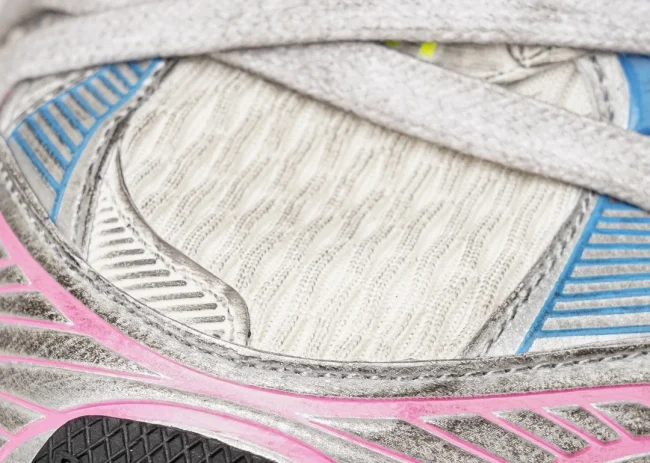 Balenciaga 3XL Sneaker in red-blue-white colorway