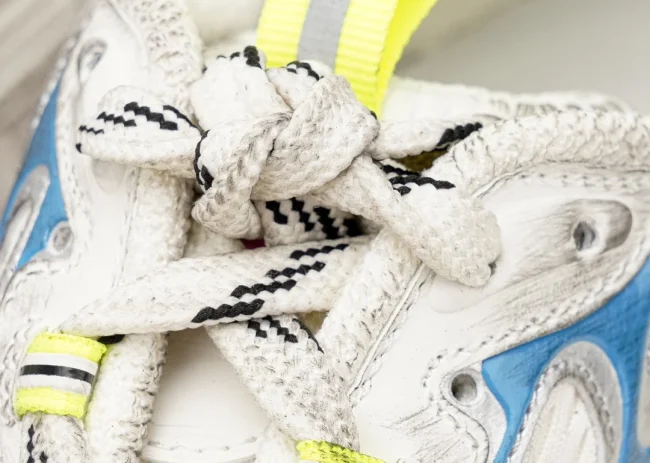 Balenciaga 3XL Sneaker in red-blue-white colorway