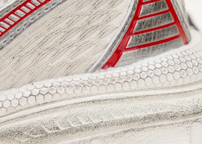 Balenciaga 3XL Sneaker in red-blue-white colorway