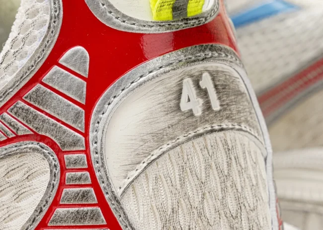 Balenciaga 3XL Sneaker in red-blue-white colorway