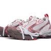Balenciaga 3XL Sneaker in silver-red-mud-dyed colorway