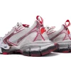 Balenciaga 3XL Sneaker in silver-red-mud-dyed colorway