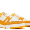 LV Trainer Sneaker in yellow