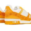 LV Trainer Sneaker in yellow