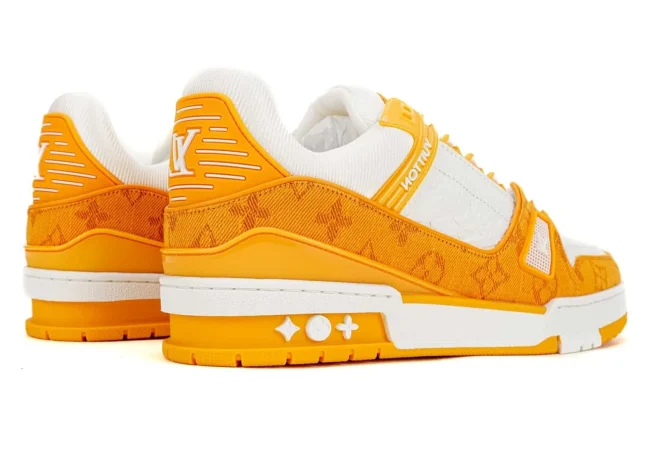 LV Trainer Sneaker in yellow