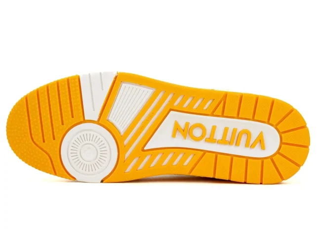 LV Trainer Sneaker in yellow