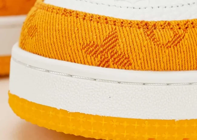 LV Trainer Sneaker in yellow