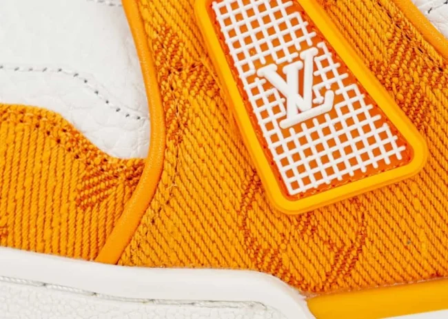 LV Trainer Sneaker in yellow