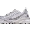 Men's 3XL Sneaker in Silver Grey