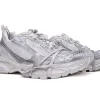 Men's 3XL Sneaker in Silver Grey