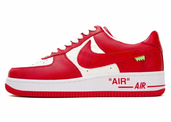 1745390735-IrlrRU9RQFGW.webp LV Nike Air Force 1 Low By Virgil Abloh White Red