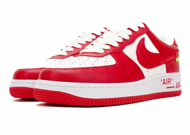 1745390739-DDhKcbc9TSaR.webp LV Nike Air Force 1 Low By Virgil Abloh White Red
