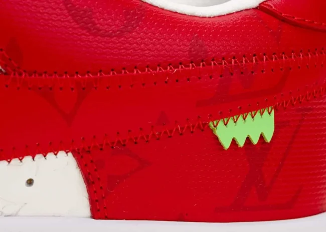 1745390769-dC3w2Y1eDE8J.webp LV Nike Air Force 1 Low By Virgil Abloh White Red