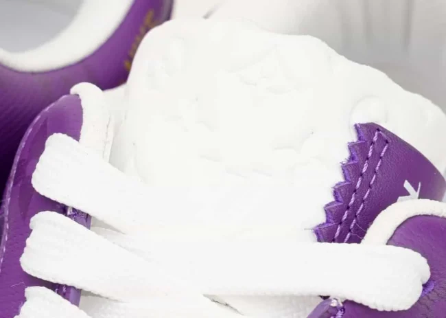 LV Nike Air Force 1 Low By Virgil Abloh White Purple