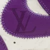 LV Nike Air Force 1 Low By Virgil Abloh White Purple