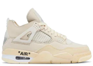 Jordan 4 Retro Off-White Sail (W)