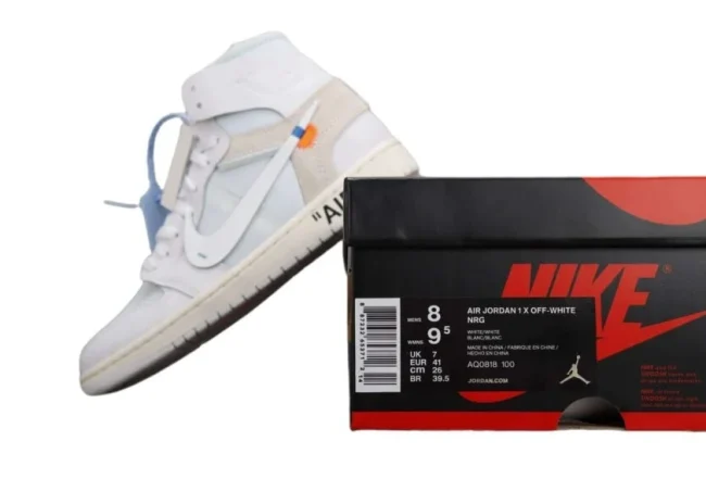 Off White X Air Jordan NRG BG