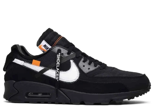 Off White X Air MAX90 BLACK