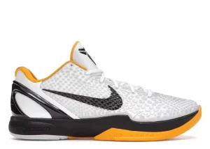 Kobe 6 Protro Playoff Pack White Del Sol