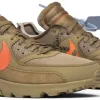 Off White X Air Max 90 DESERT ORE