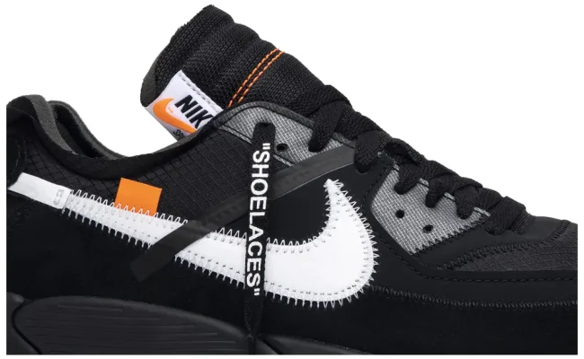 Off White X Air MAX90 BLACK