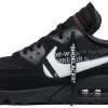 Off White X Air MAX90 BLACK