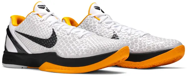 Kobe 6 Protro Playoff Pack White Del Sol
