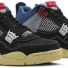 Union x Air Jordan 4 Retro SP Off Noir