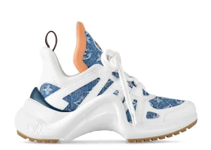 Louis Vuitton Archlight Trainer Monogram White Blue(Women's)