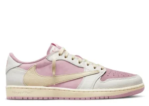 Travis Scott x Air Jordan 1 Low OG "Shy Pink"