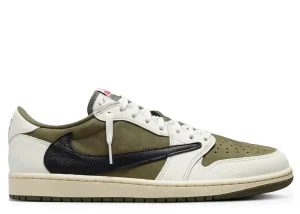 Travis Scott x Air Jordan 1 Low OG “Medium Olive”