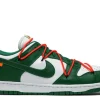 Off White X DUNK GREEN