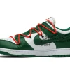 Off White X DUNK GREEN