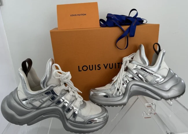 Louis Vuitton Archlight Trainer Metallic Silver (Women's)